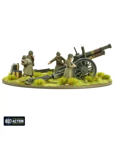 Bolt Action : French Army 105mm Medium Howitzer | Jeux de Figurines de Guerre