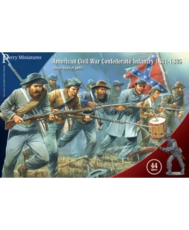 American Civil War : Confederate Infantry 1861-65 |Boutique Starplayer | Jeux de Figurine