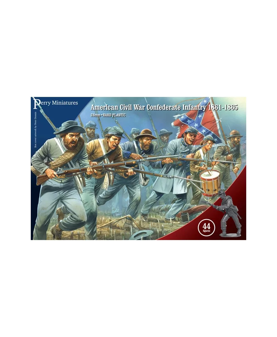 American Civil War : Confederate Infantry 1861-65