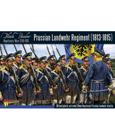 Black Powder : Prussian Landwehr Regiment 1813-1815 | Boutique Starplayer | Jeu de Figurines Historiques