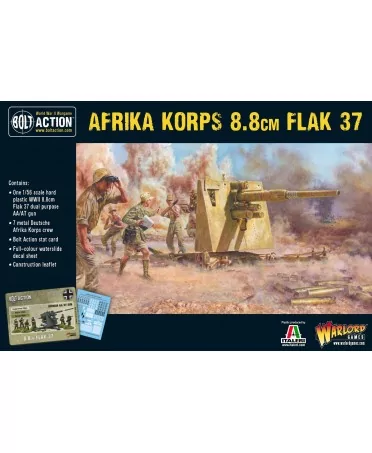 Bolt Action : German Afrika Korps 8.8cm Flak 37 | Boutique Starplayer | Jeux de Figurine