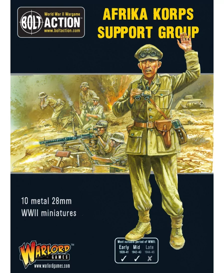 Bolt Action : German Afrika Korps Support Group