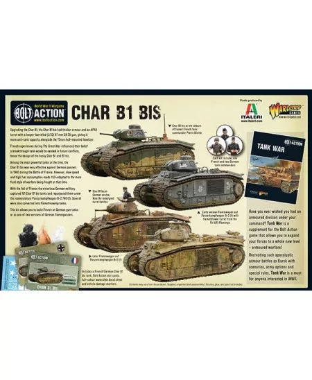 Bolt Action : French Char B1 bis