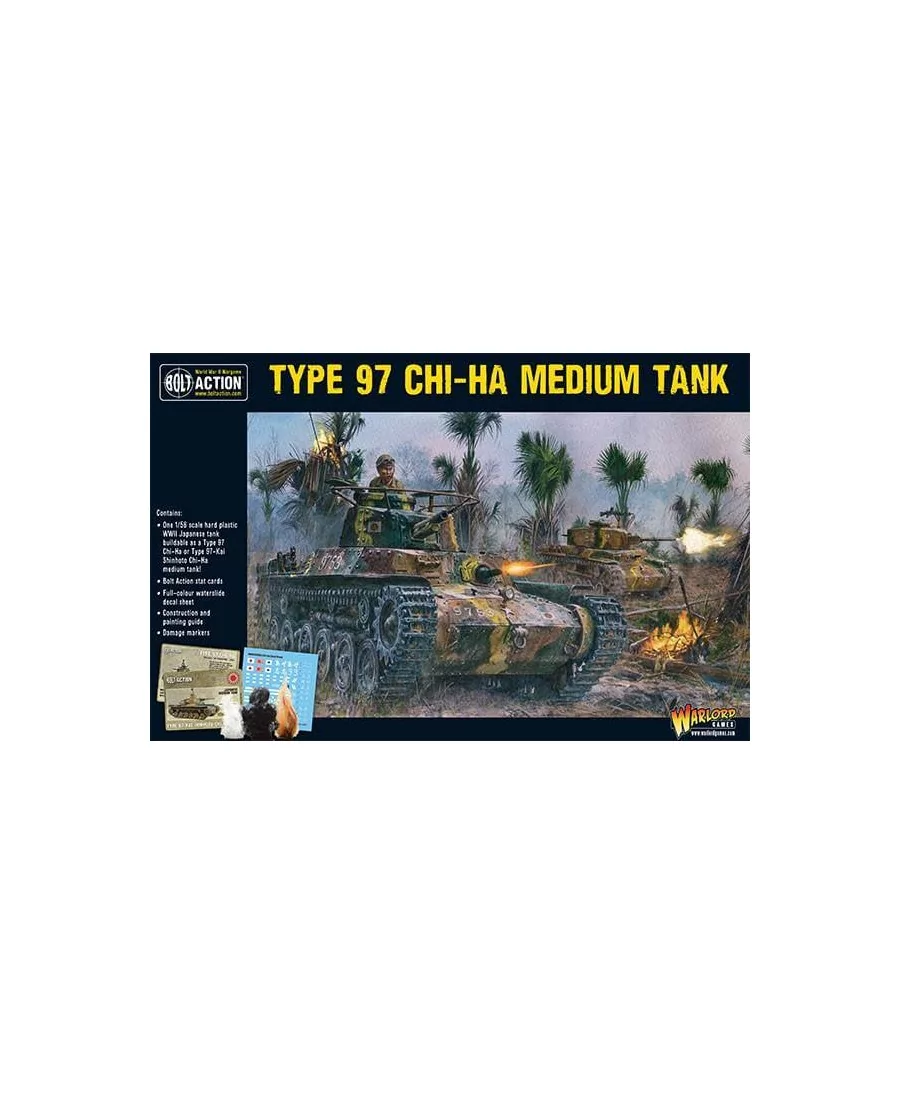 Bolt Action : Type 97 Chi-Ha Medium Japanese Tank