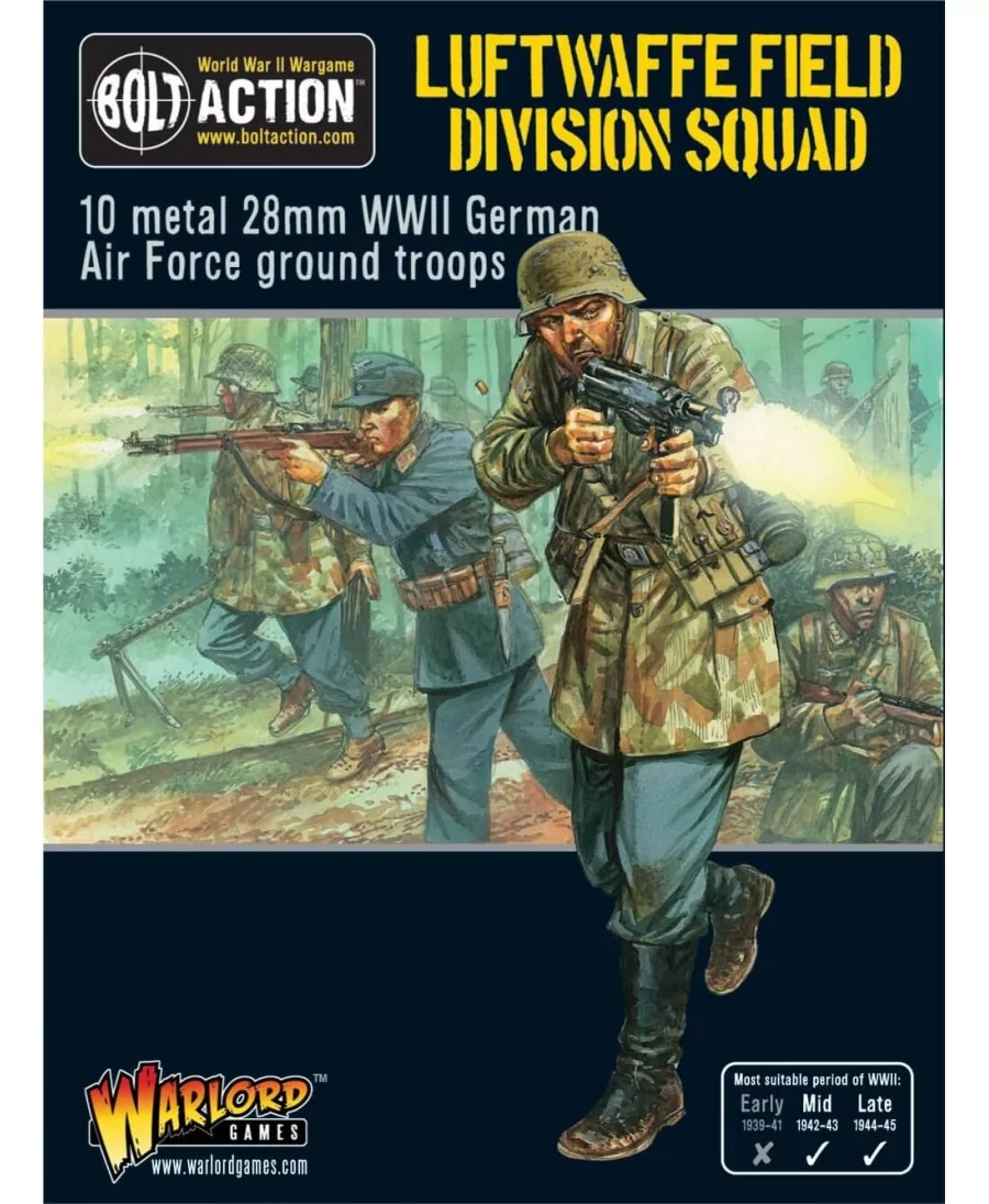 Bolt Action : Luftwaffe Field Division Squad