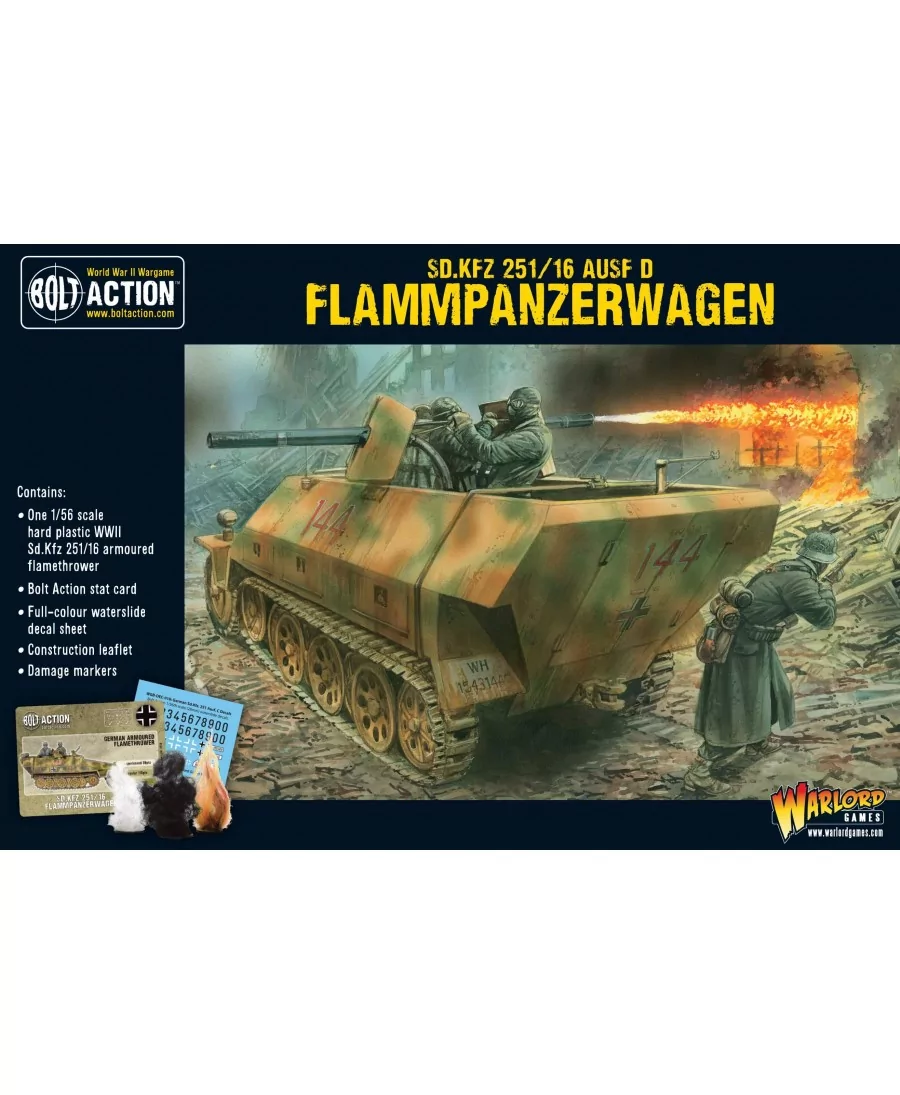 Bolt Action : German Sd.Kfz 251/16 Flammpanzerwagen