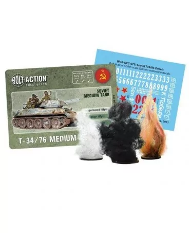 Bolt Action : Soviet T34/76 Medium Tank | Boutique Starplayer | Jeu de Figurines