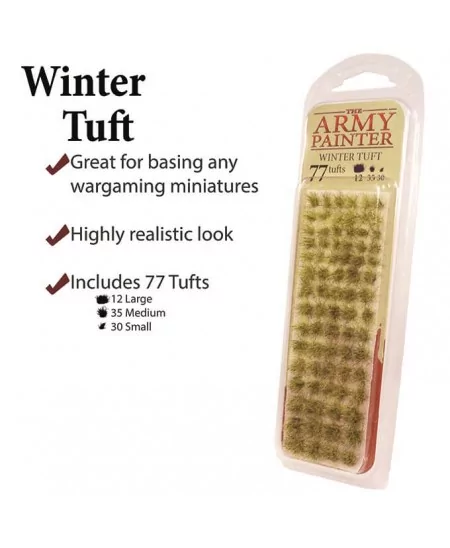 Army Painter : Winter Tuft (X77) | Boutique Starplayer | Peinture & Modélisme