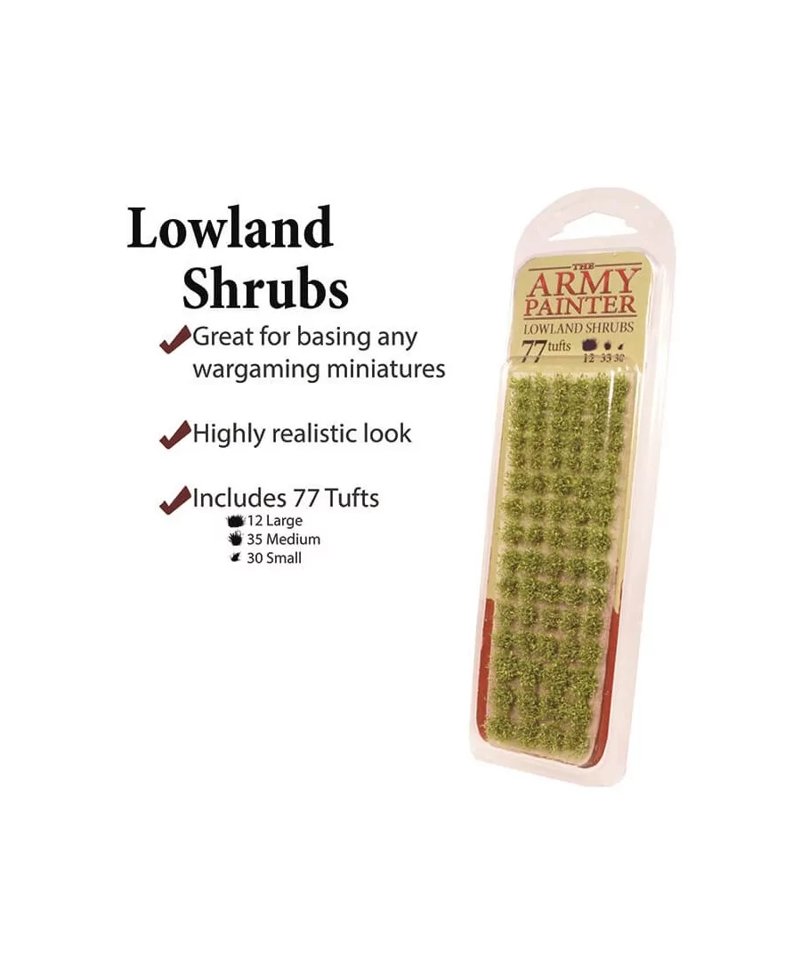 Army Painter : Lowland Shrubs Tuft (X77)