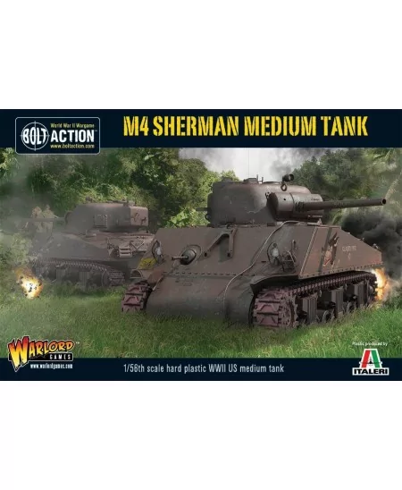 Bolt Action : US M4 Sherman Medium Tank | Boutique Starplayer | Jeu de Figurines