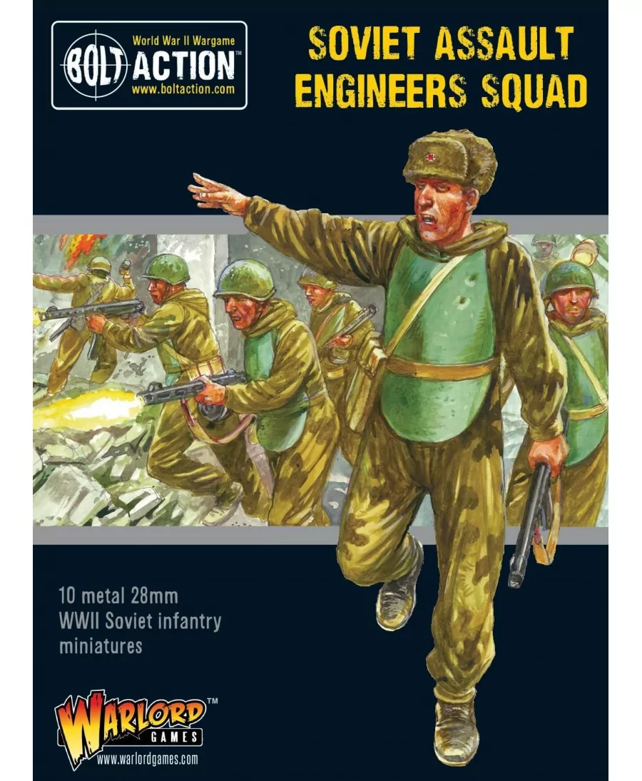 Bolt Action : Soviet Assault Engineers Squad