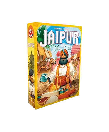 boite du jeu "Jaipur" jeu d'ambiance deux joueurs, Starplayer