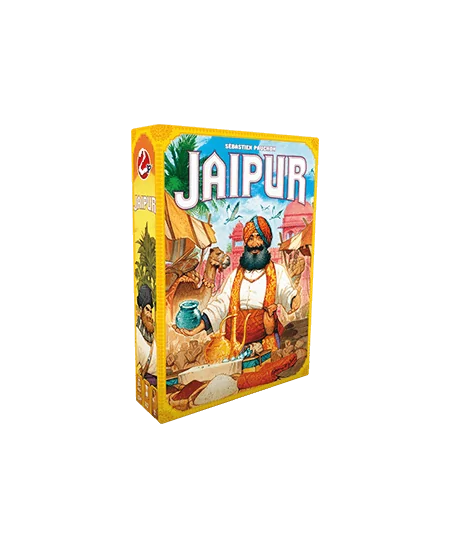 boite du jeu "Jaipur" jeu d'ambiance deux joueurs, Starplayer