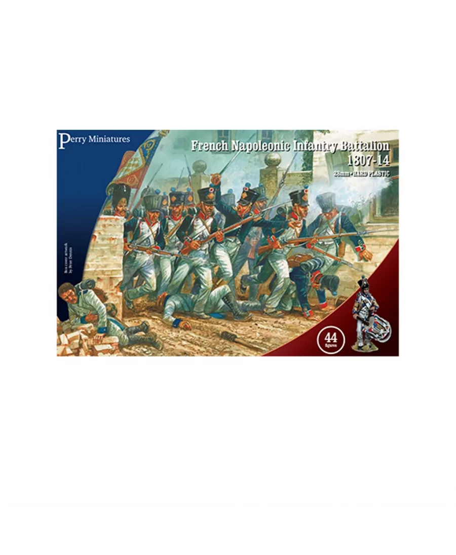 Perry Miniatures : French Napoleonic infantry Battalion 1807-14