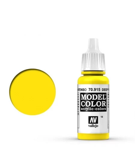 Vallejo Model Color : Jaune Profond | Boutique Starplayer | Peinture & Modélisme