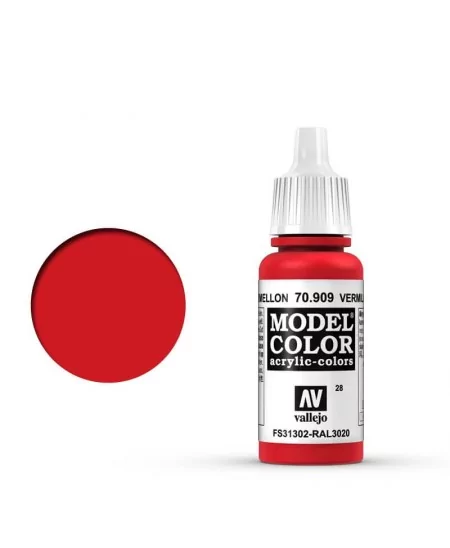 Vallejo Model Color : Rouge Vermillon | Boutique Starplayer | Peinture & Modélisme