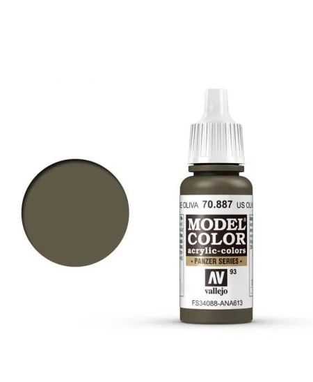 Vallejo Model Color : Marron Olive U.S | Boutique Starplayer | Peinture & Modélisme