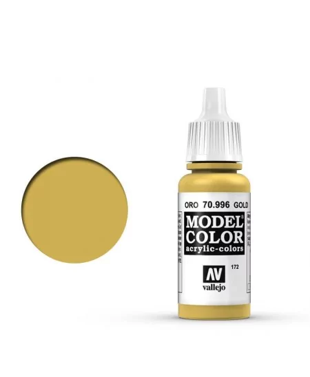 Vallejo Model Color : Or | Boutique Starplayer | Peinture & Modélisme