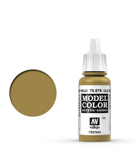 Vallejo Model Color : Vieil Or | Boutique Starplayer | Peinture & Modélisme