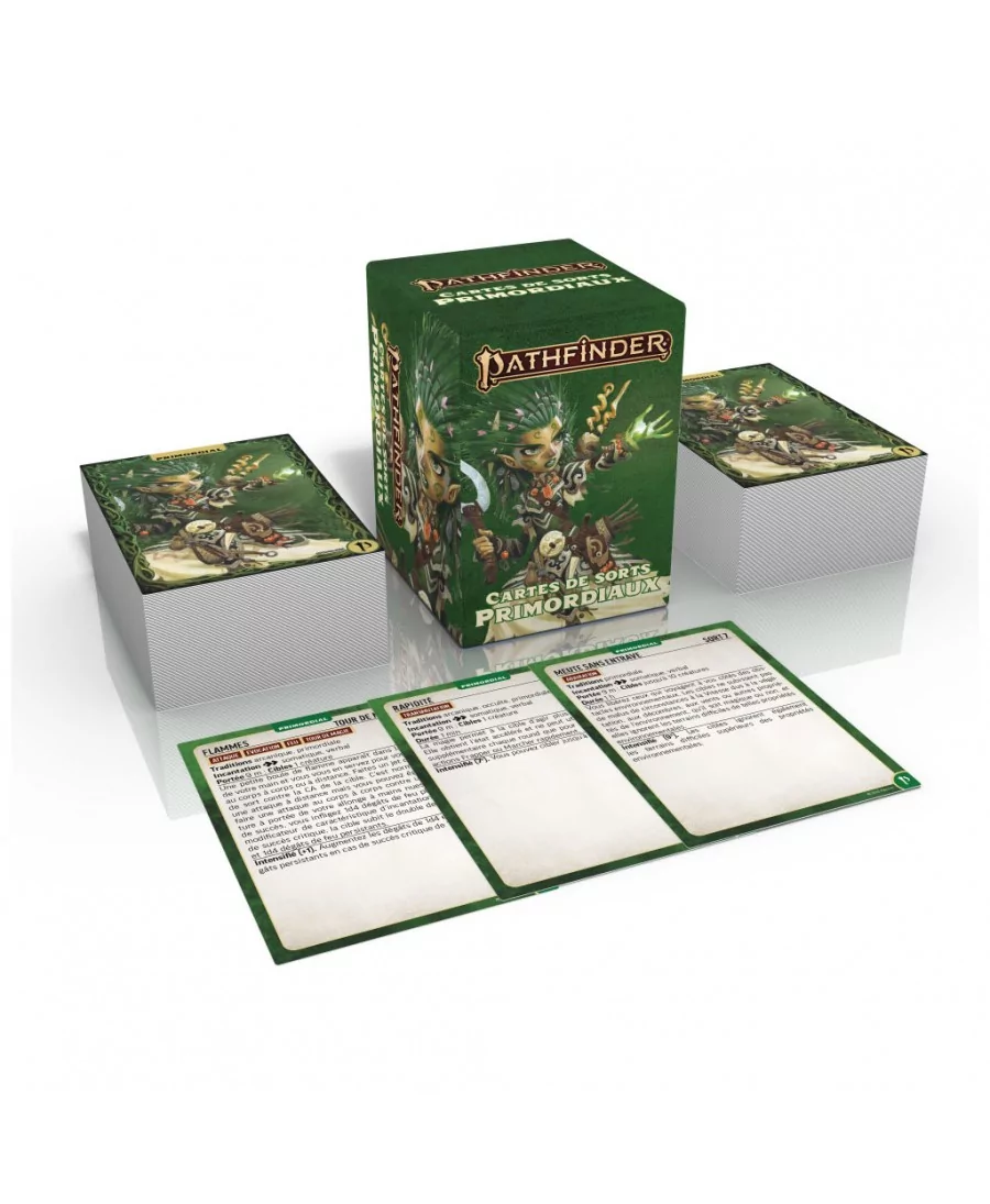 Pathfinder 2 : Cartes De Sorts Primordiaux