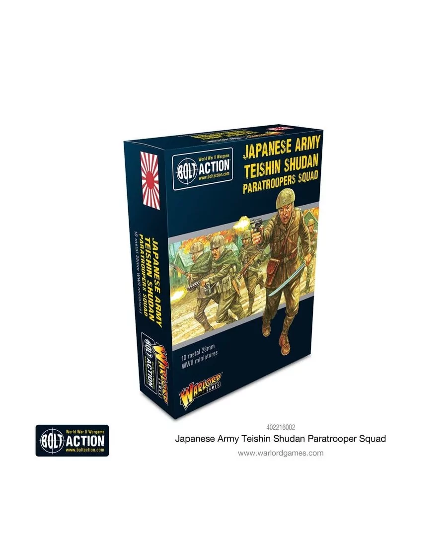 Bolt Action : Japanese Teishin Shudan Paratrooper Squad