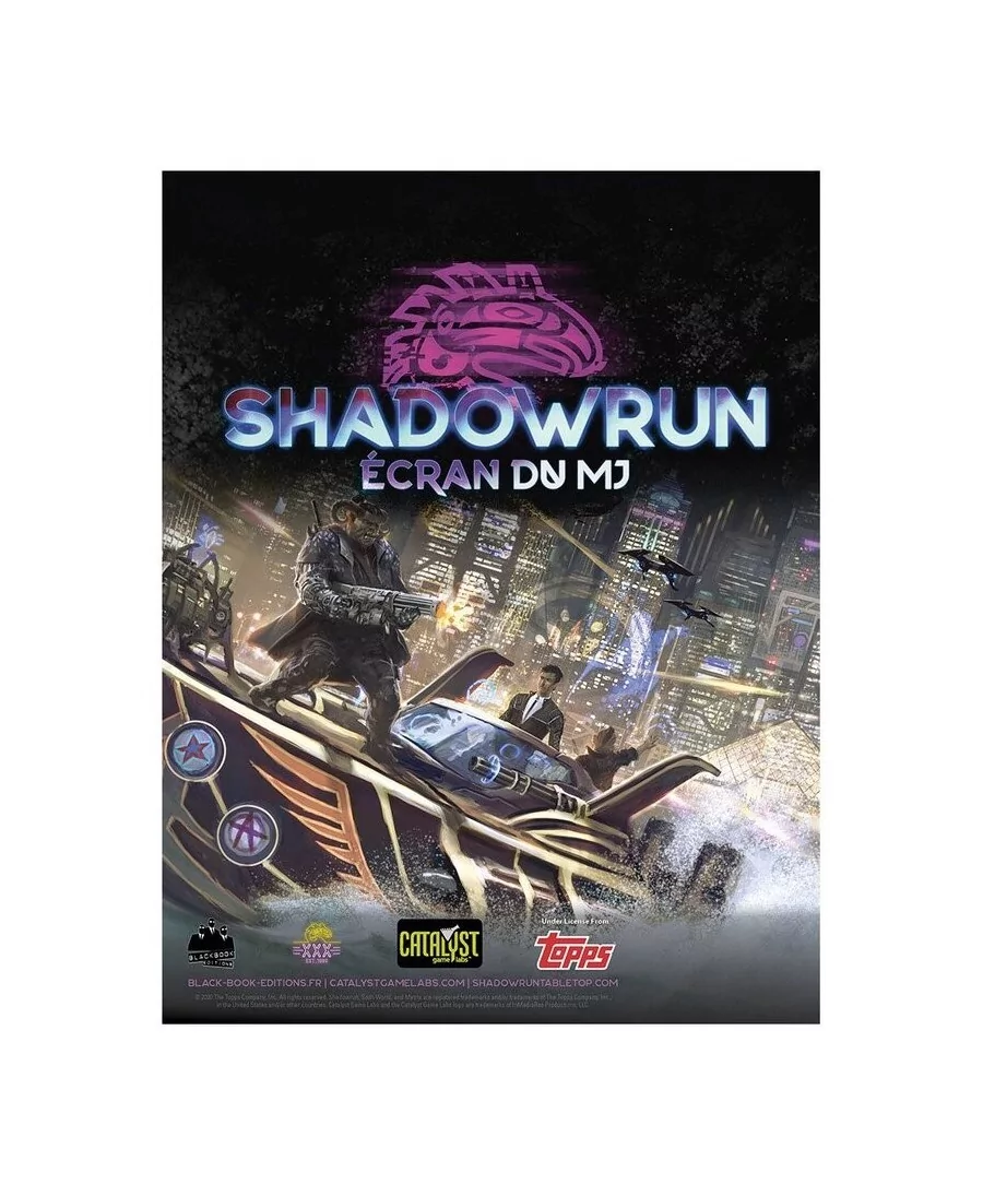 Shadowrun 6 - Ecran du MJ - Livret et Fiches