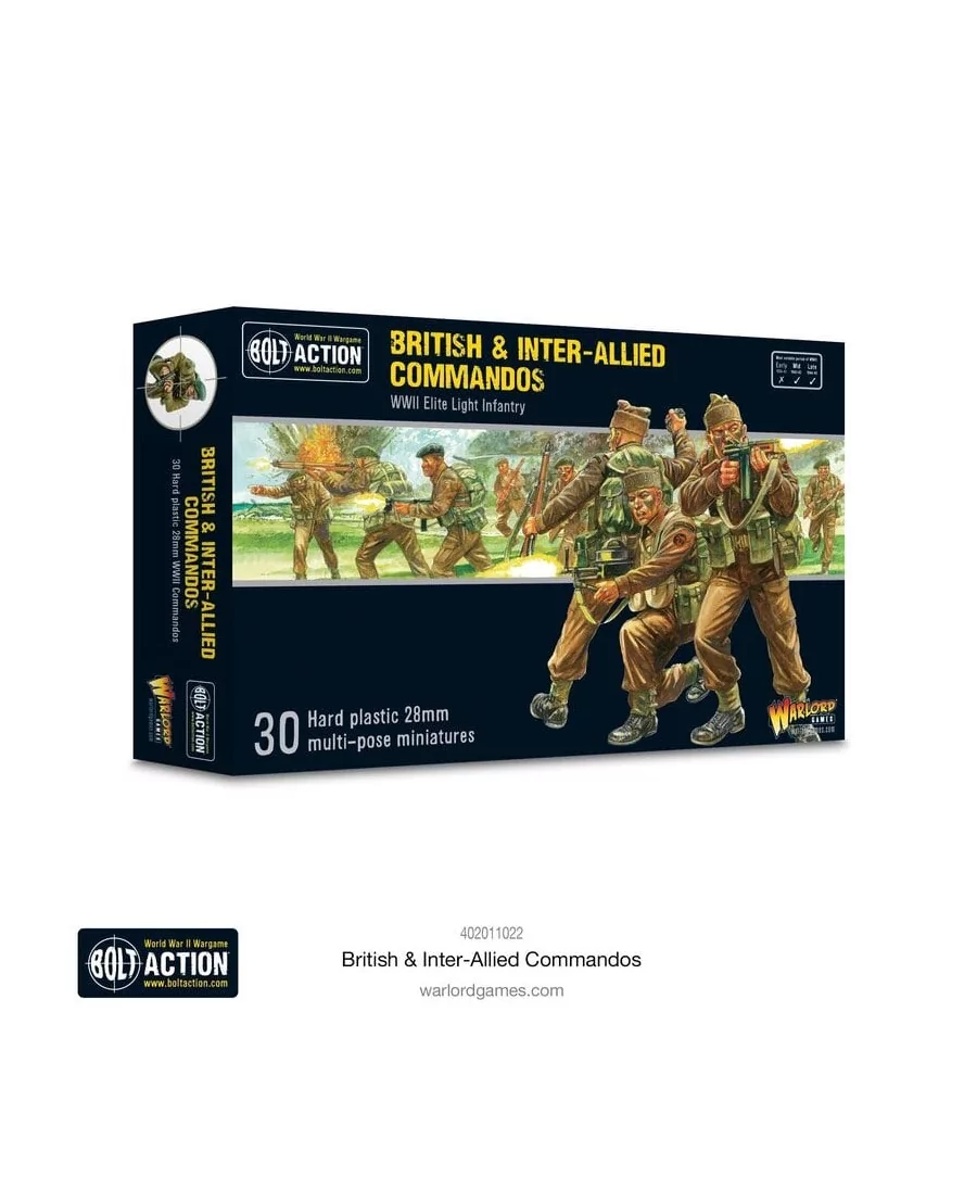 Bolt Action : British & Inter-Allied Commandos