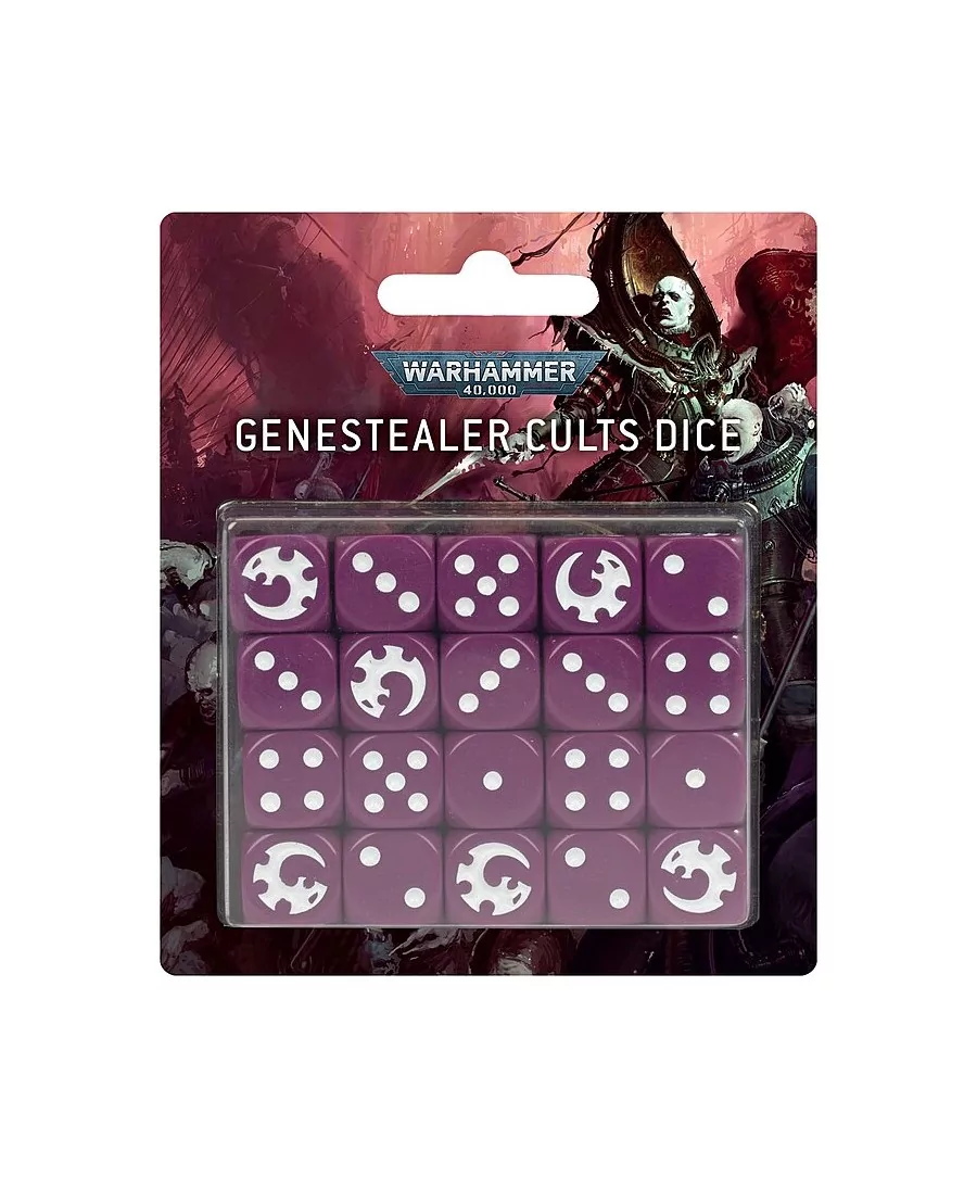 Wh40k : Set de Dés - Cultes Genestealers