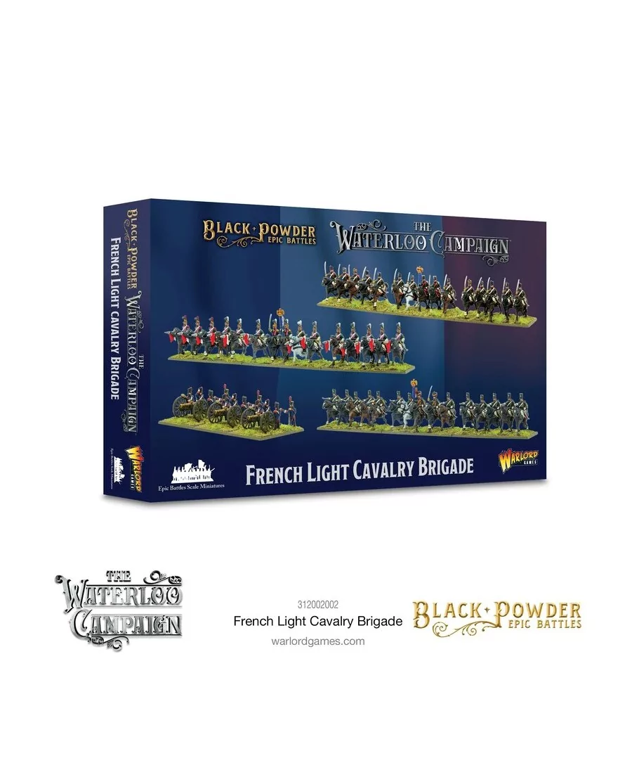 Black Powder Epic Battles : Waterloo - French Light Cavalry Brigade