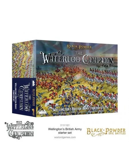 Black Powder Epic Battles : Waterloo - British Starter Set