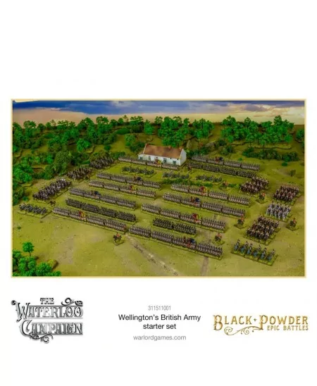 Black Powder Epic Battles : Waterloo - British Starter Set