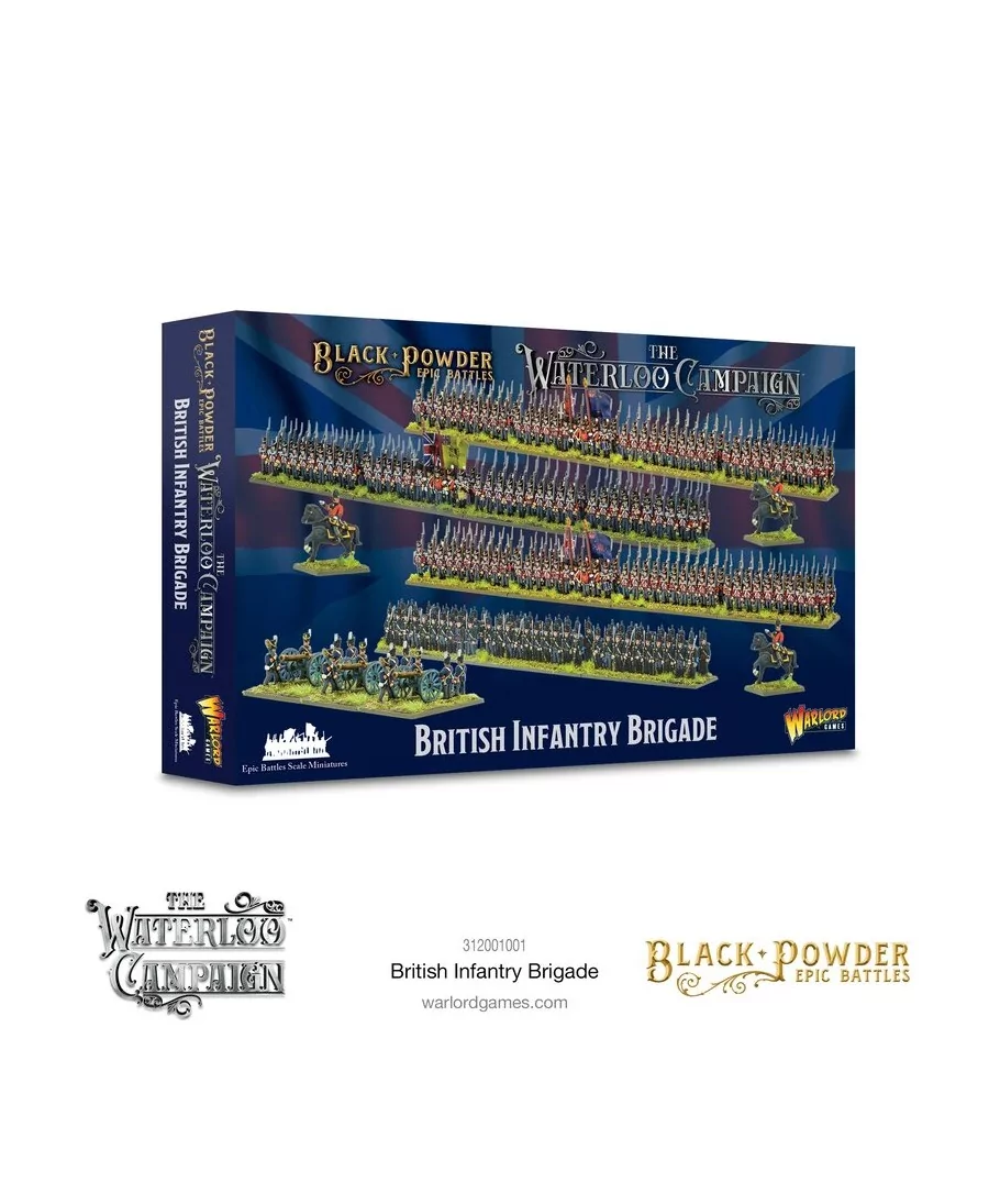 Black Powder Epic Battles : Waterloo - British Starter Set