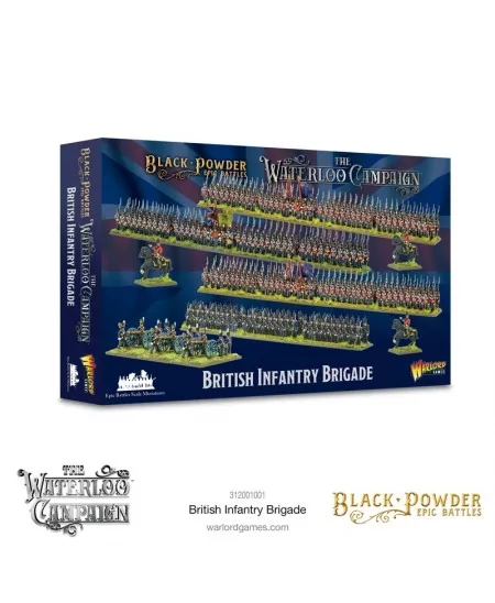 Black Powder Epic Battles : Waterloo - British Starter Set