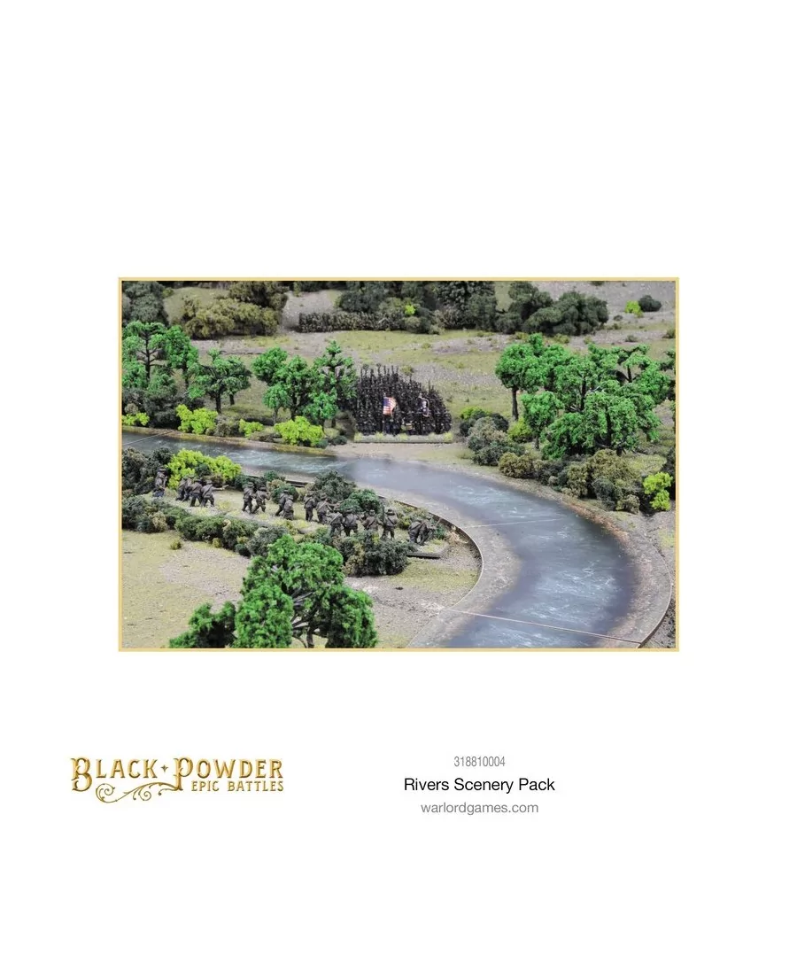 Black Powder & Epic Battles : Waterloo - Rivers Scenery Pack