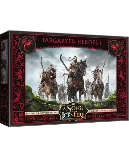 boite du jeu "Le Trône de Fer" extension, "Héros Targaryen II"