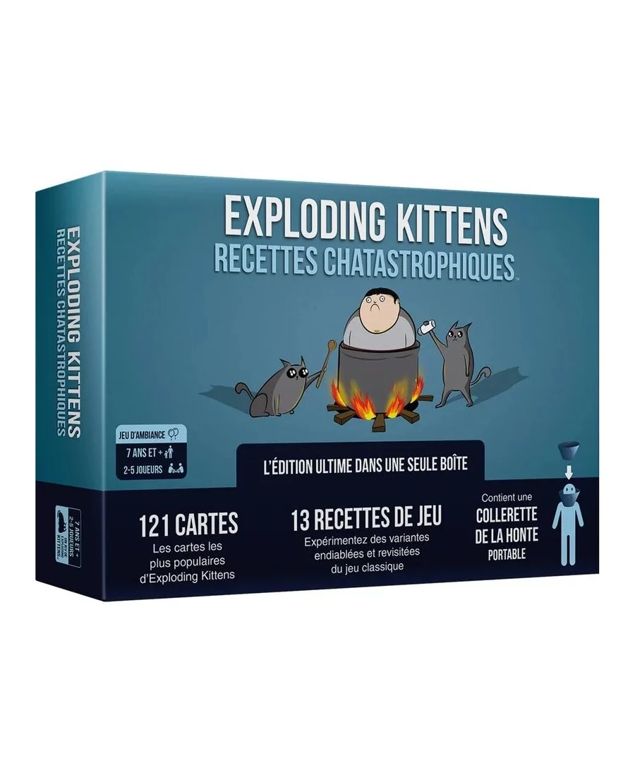 Exploding Kittens : Recettes Chatastrophiques