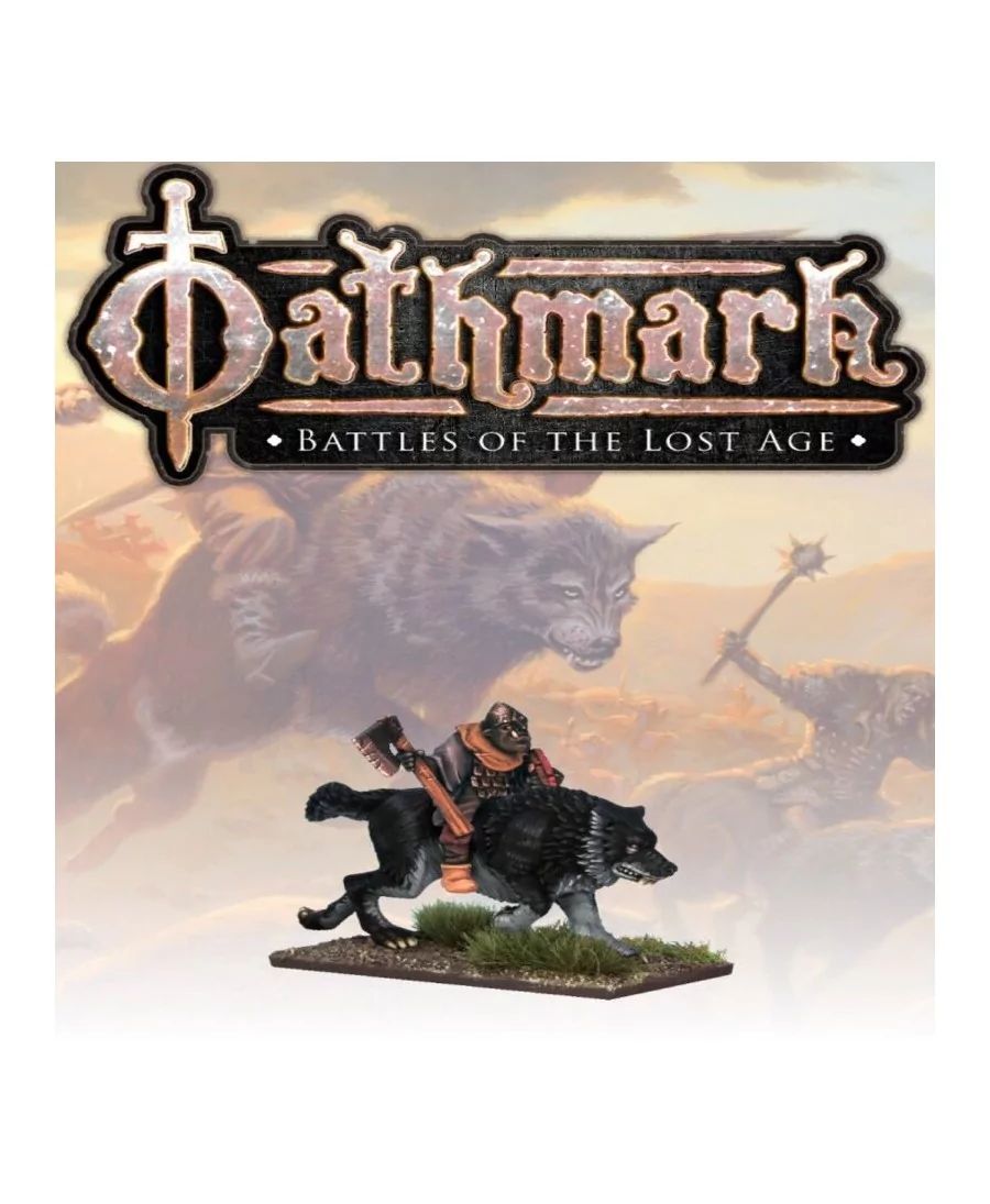 Oathmark : Battles of the Lost Age - Goblin Wolf Rider Champion 1