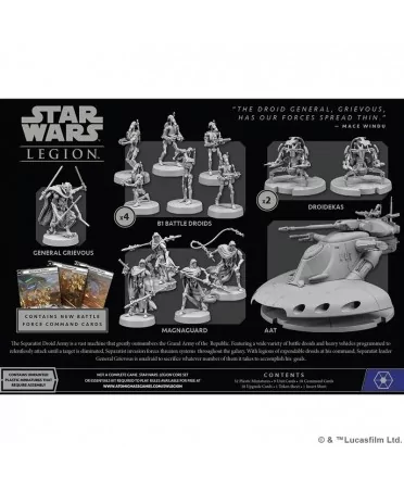 Star Wars Légion : Forces armées - Invasion Séparatiste