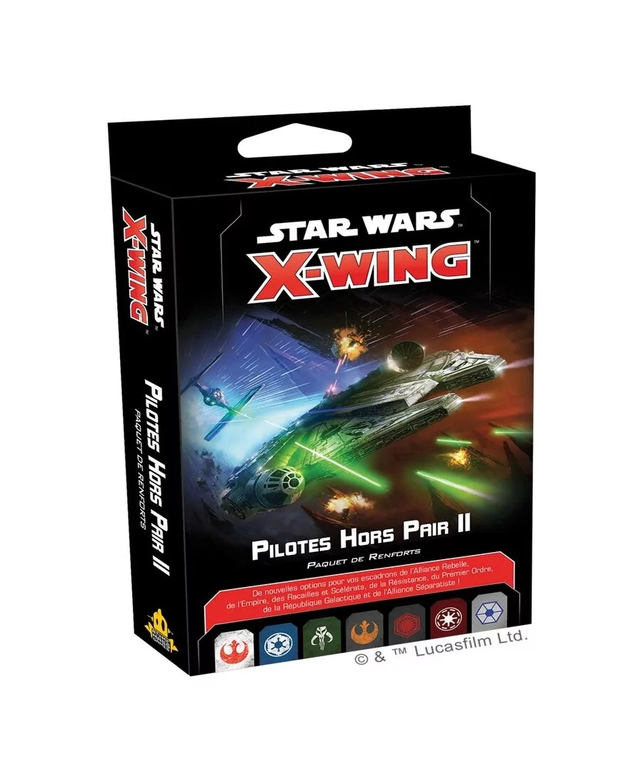 Star Wars X-wing : Pilotes Hors Pairs 2 (Paquet de Renforts)