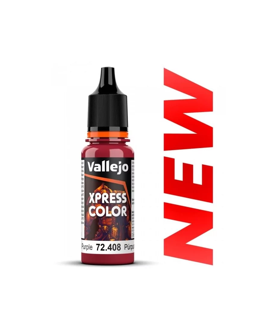 Vallejo Xpress Color : Pourpre Cardinal - Flacon 18ml