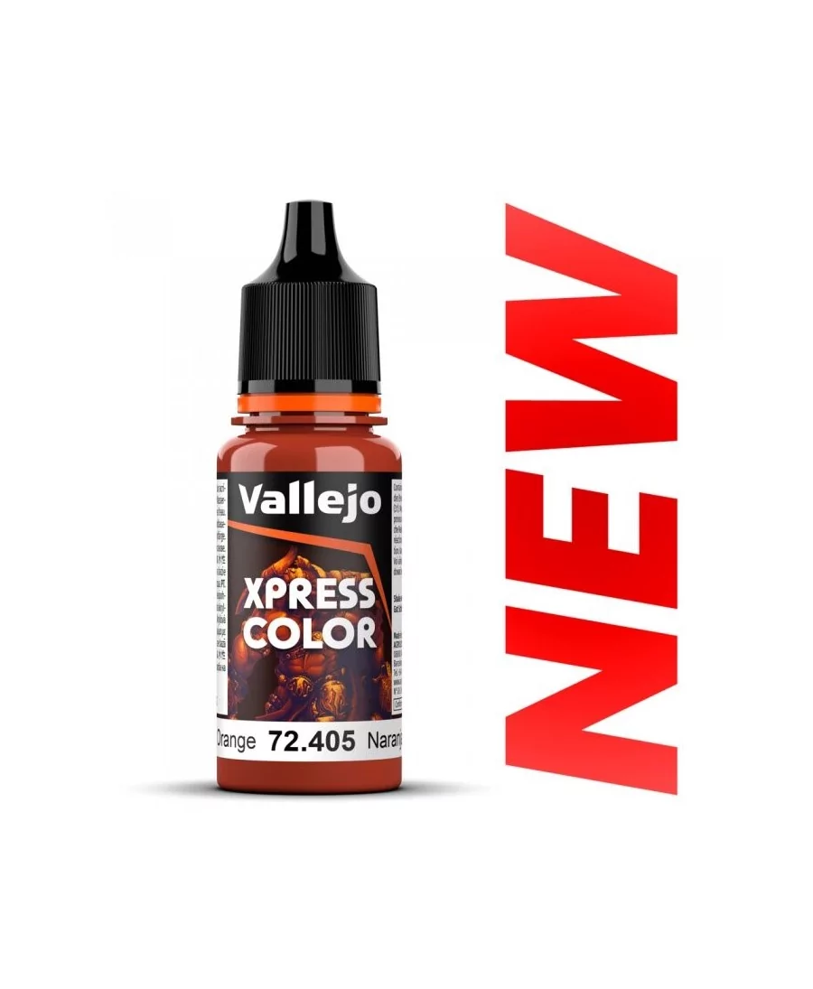 Vallejo Xpress Color : Orange Martien - Flacon 18ml