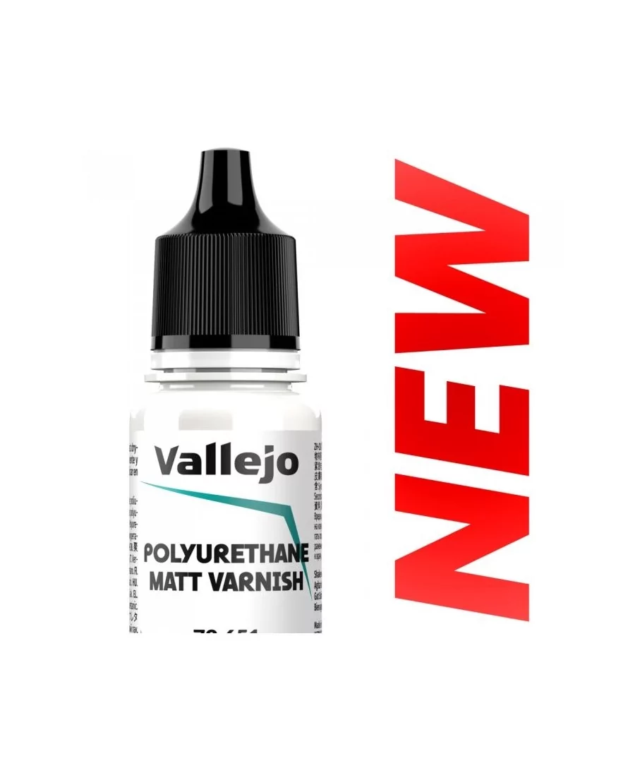 Vallejo Game Color : Vernis Polyuréthane Mat - 18ml