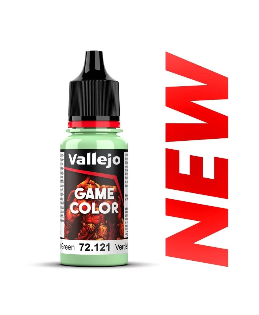 Vallejo Game Color : Vert Fantôme – Ghost Green (18ml)