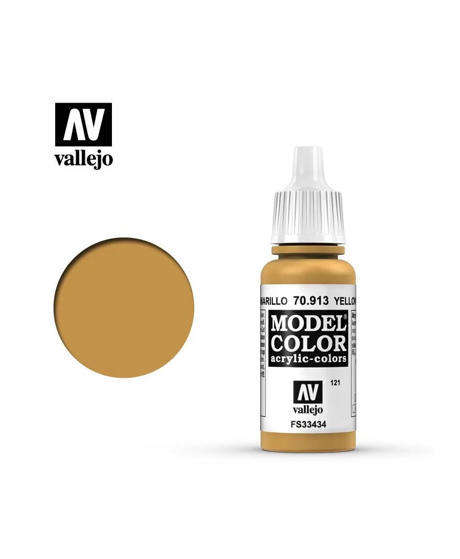 Vallejo Model Color : Jaune Ocre