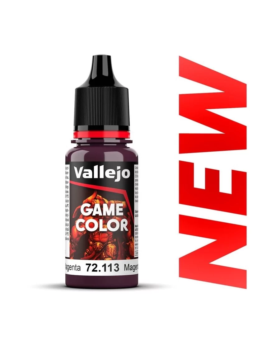 Vallejo Game Color : Magenta Profond – Deep Magenta (18ml)