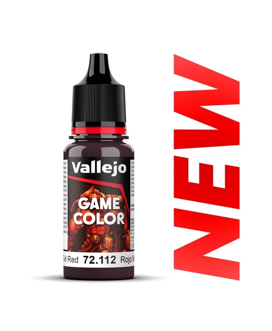 Vallejo Game Color : Rouge Maléfique (18ml)