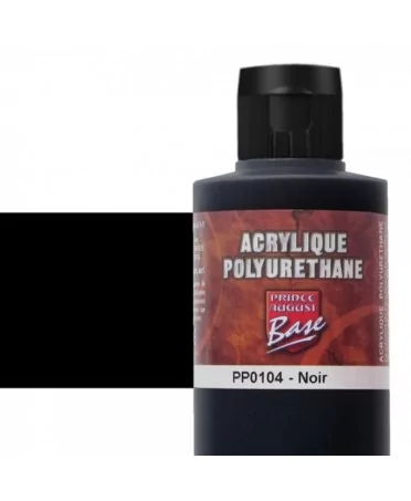 Base Acrylique Polyuréthane - Noir 200ml - Prince August