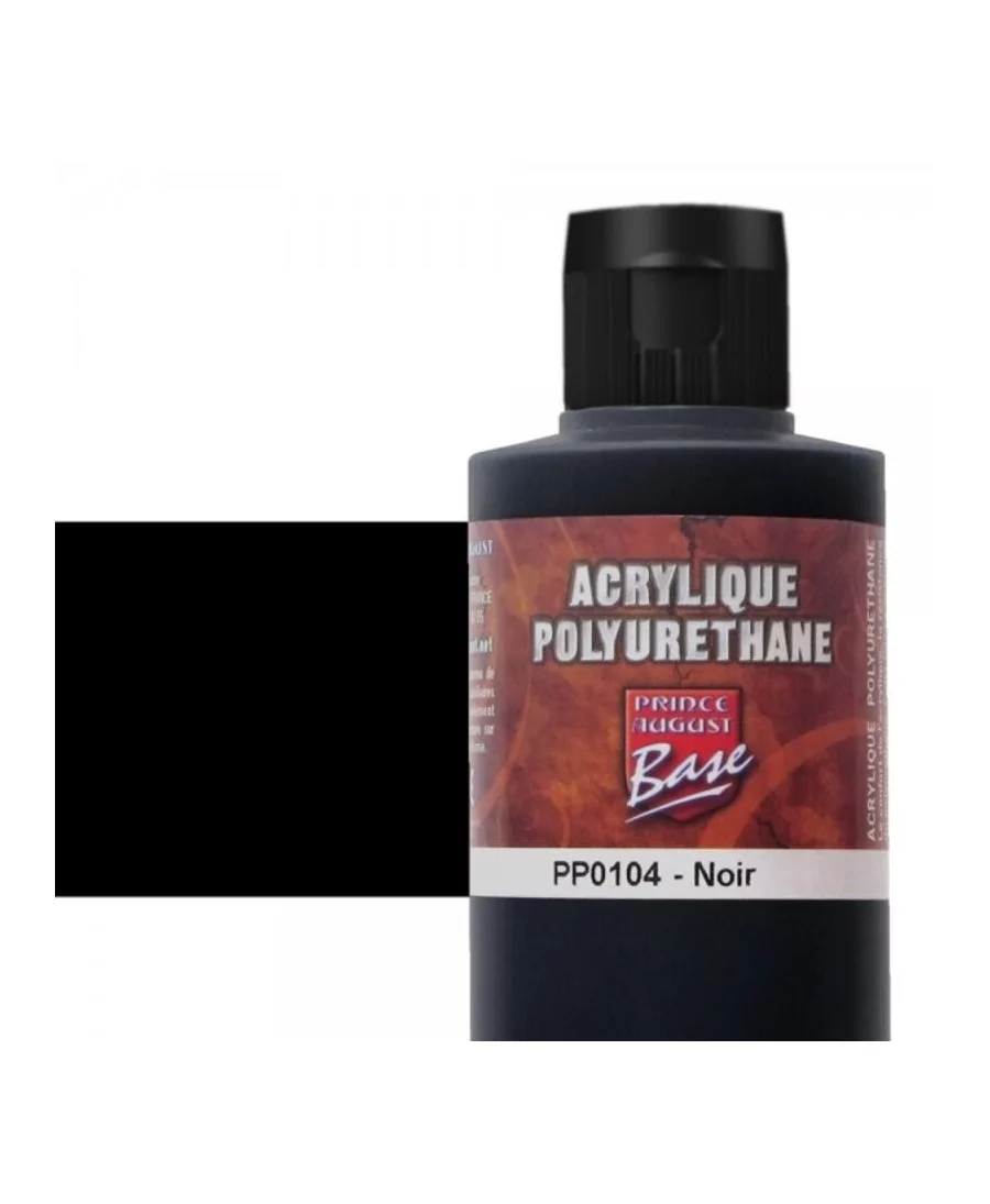 Base Acrylique Polyuréthane - Noir 200ml