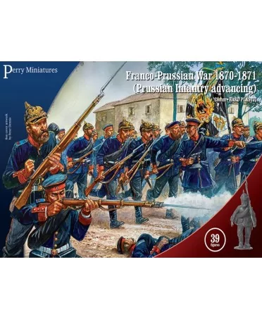 Prussian Infantry advancing : Perry Miniatures - Jeu de Figurines
