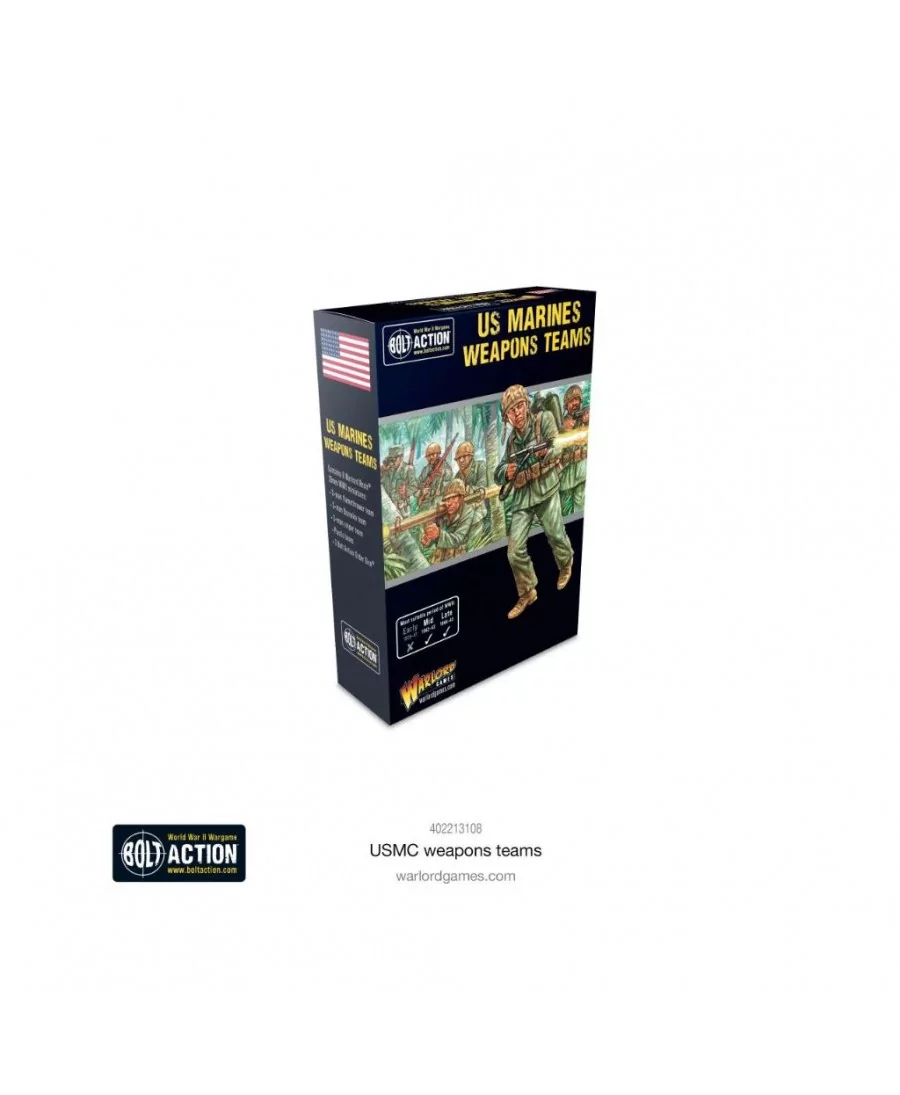 Bolt Action: Equipes d'Armes USMC